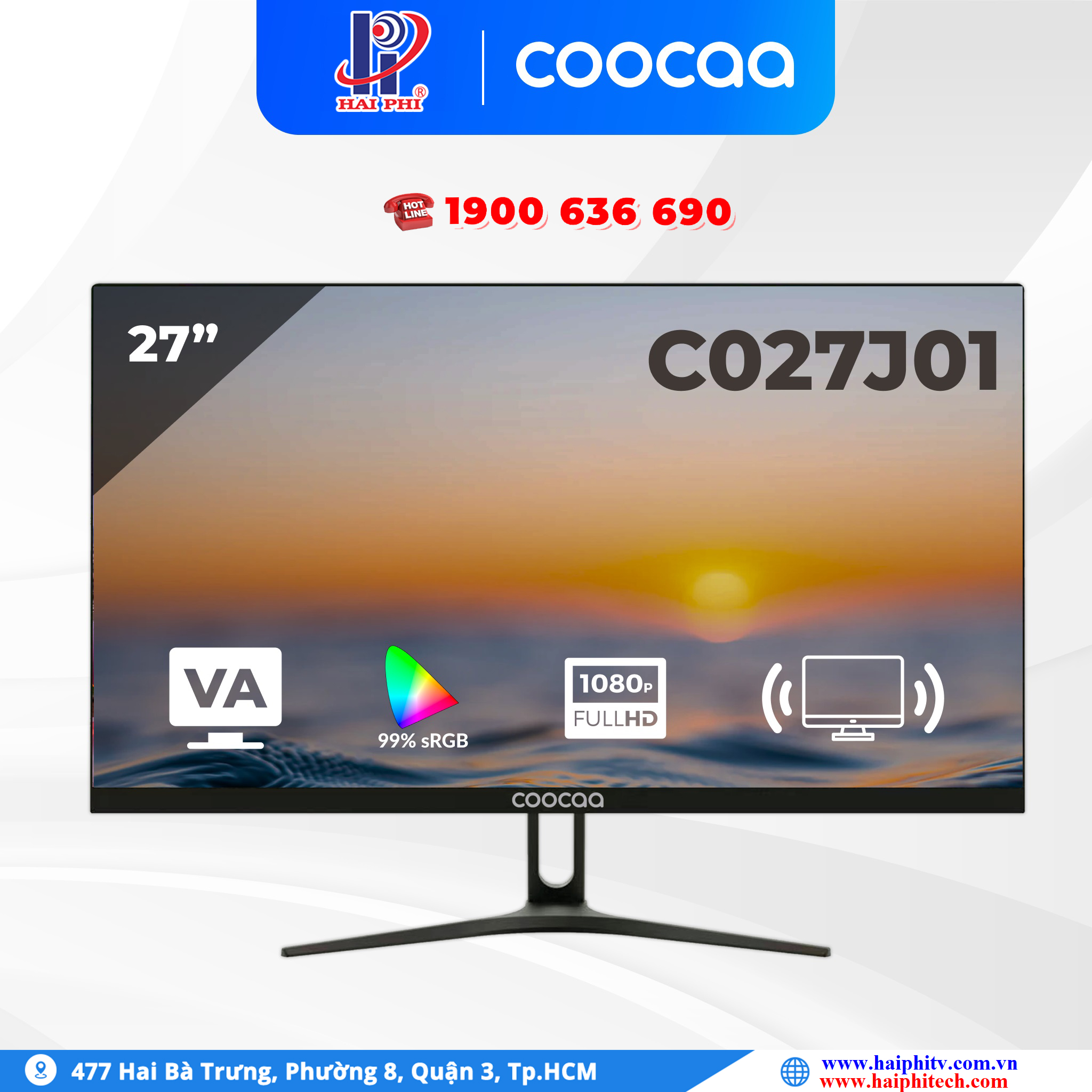 Màn hình máy tính COOCAA C215J01 - Hải Phi - Công Ty TNHH Hải Phi